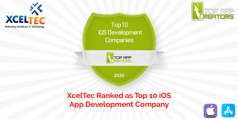 XcelTec Ranked as a Top iOS App Development Company by Top App Creators ios app development company